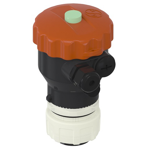 PVDF Ultraschall F&uuml;llstandsensor UFM C2, 2-Leiter Stromversion