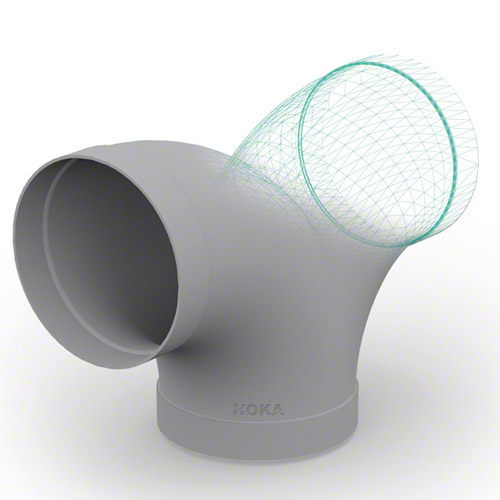 PP Hosen T-St&uuml;ck 90&deg;